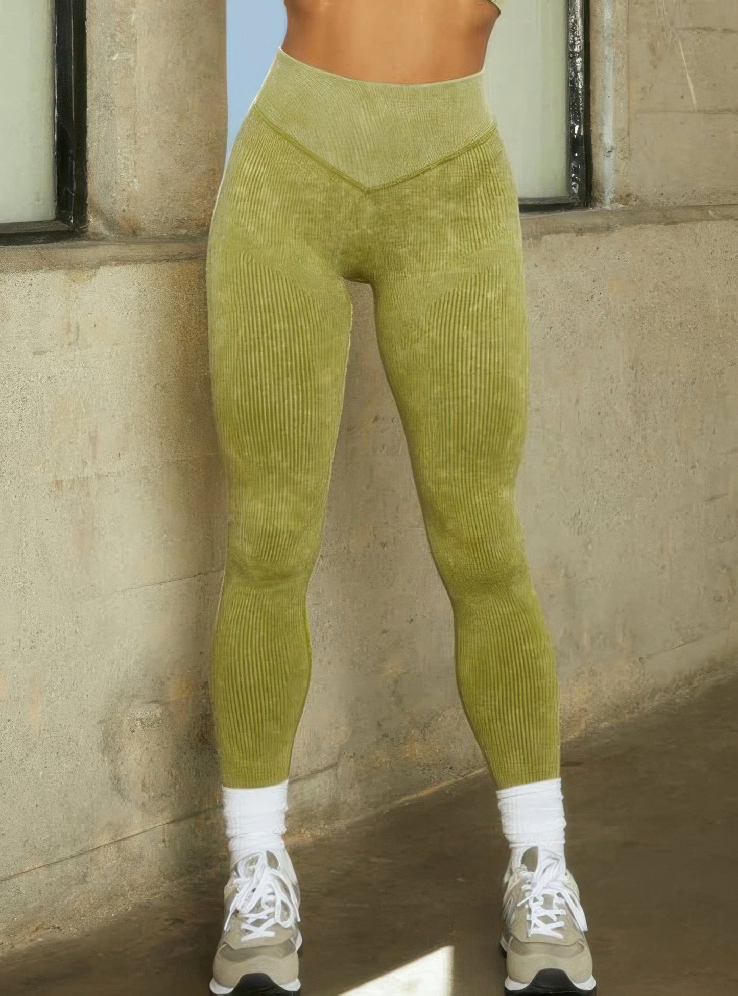 Golden Heir Sculpting Yoga Set, activewear with fitted top and leggings in gold, designed for comfort and flexibility during exercise.