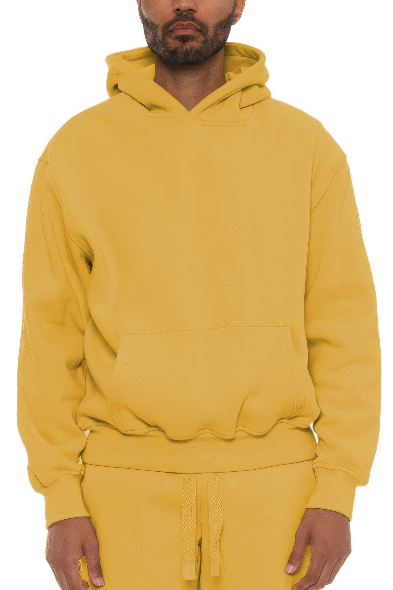Golden Heir black hoodie made from premium cotton blend, featuring a comfortable fit and stylish design.