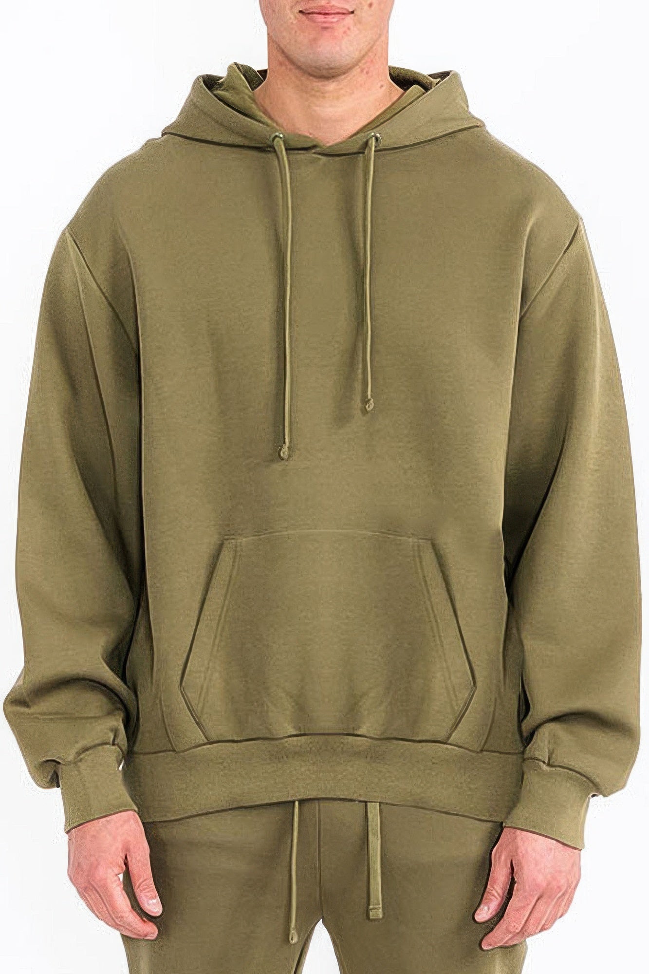 Black Golden Heir Tech Fleece Essential Hoodie, casual clothing with golden branding, front view showing hoodie details.
