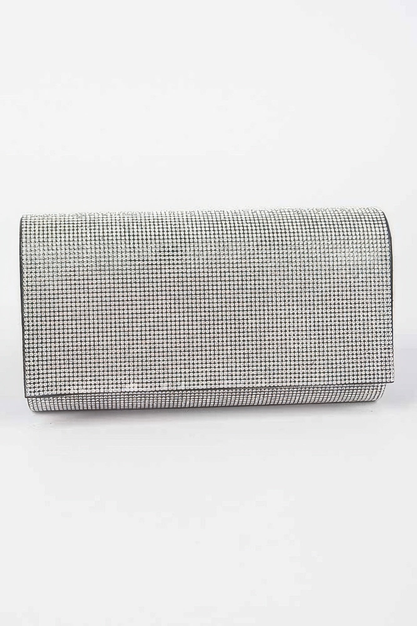 Golden Heir rhinestone clutch bag with a blue and gold design, perfect for parties and evening events.