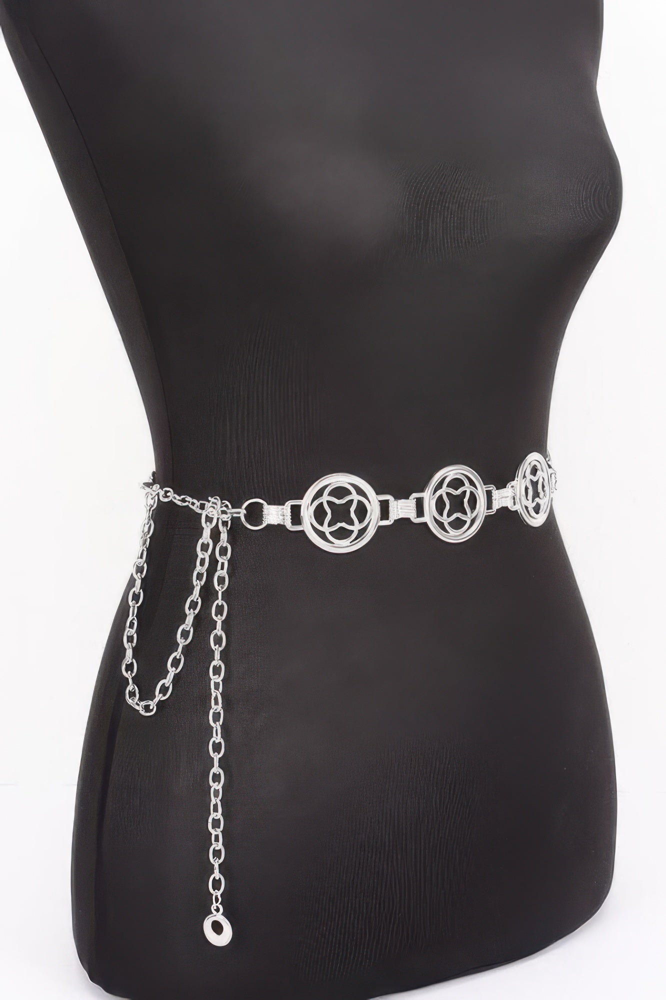 Golden Heir classic gold chain belt with a statement design, one size fits all, stylish accessory for various outfits.