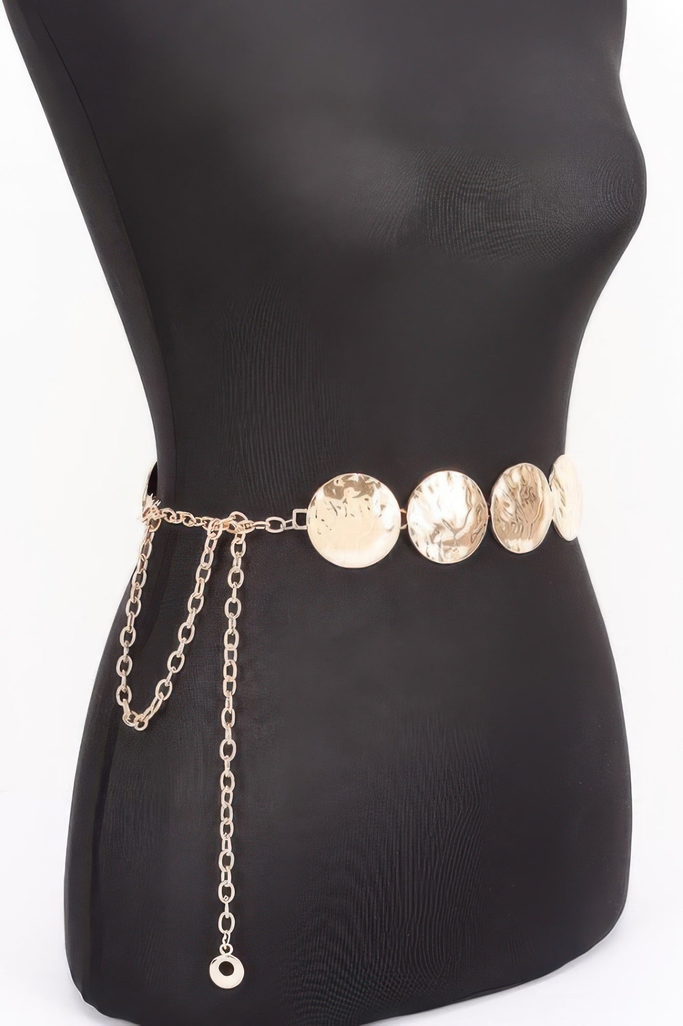 Golden Heir vintage gold chain belt with a stylish chain design, one size fits all, perfect for accessorizing outfits.