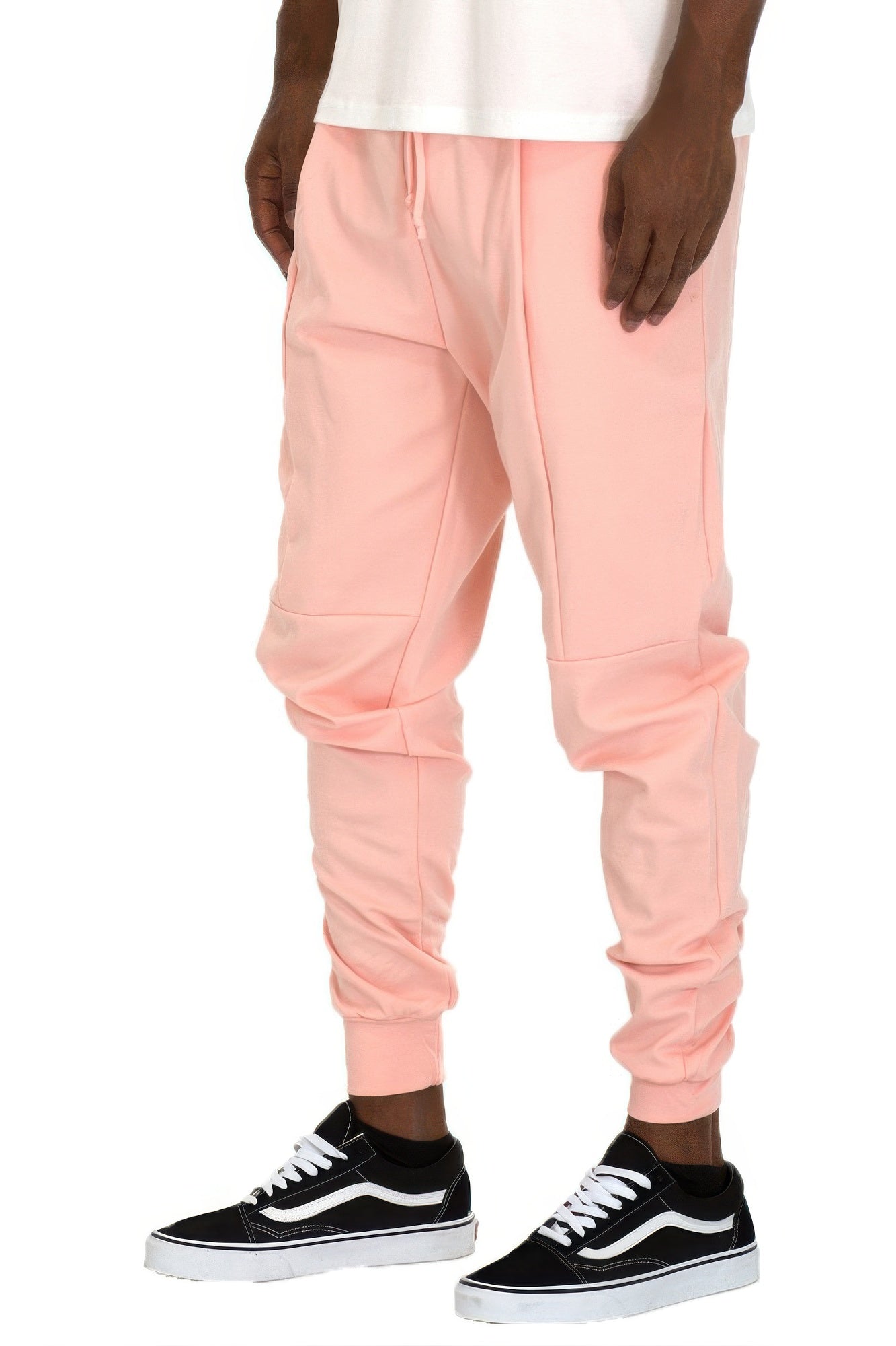 Golden Heir men's khaki jogger pants, active casual style with a relaxed fit, suitable for comfortable everyday wear.