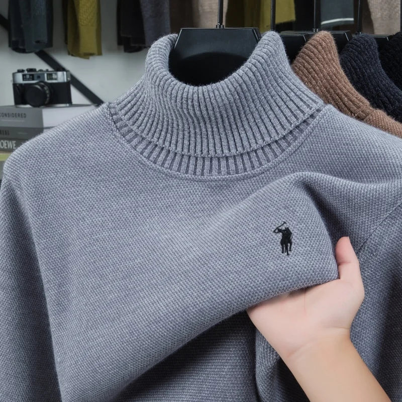 Black Golden Heir men's long sleeve top with a fitted design and subtle branding, perfect for casual or elevated style.