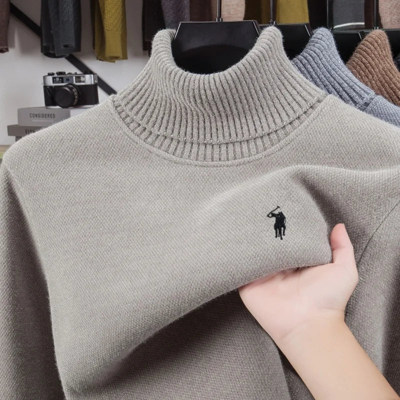 Black Golden Heir men's long sleeve top with a sleek, fitted design and subtle branding visible on the chest.