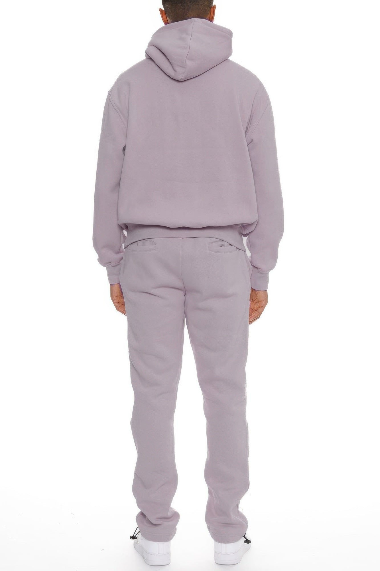 Golden Heir men's hoodie set in black, made from premium cotton blend, featuring a comfortable hoodie and matching joggers.